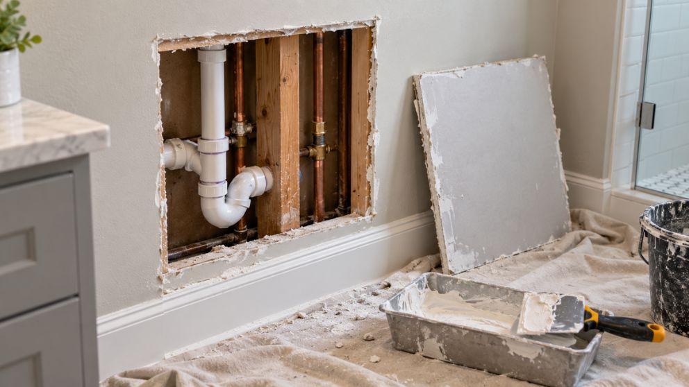 Drywall Damage After Plumbing Repairs: What Happens Next?